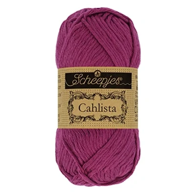Image of Scheepjes Cahlista 128 Tyrian Purple Yarn 1x50g