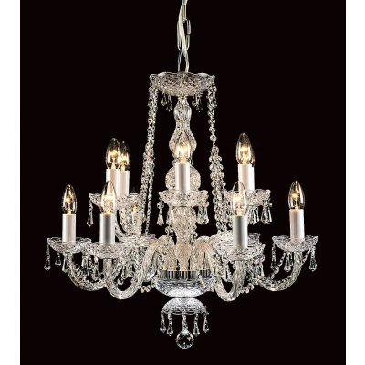 Image of Modra Crystal 12 Arm Chandelier