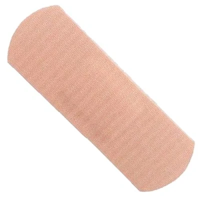 Image of 7.2cm x 2.5cm Qualicare Latex Free Fabric Plasters Pack of 100