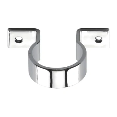 Image of MCALPINE 35mm Chrome Plated Plastic Pipe Clip S35 CP