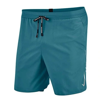 Image of Nike M Nk Flx Stride Short 7In 2IN1 Sport Shorts Bright Spruce/Bright Spruce/(Reflective Silver), XX Large