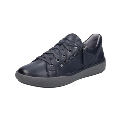 Image of Josef Seibel Claire 13 Women&#039;s Low Top Trainers, Width G (Normal), Interchangeable Footbed, indigo, 8 UK
