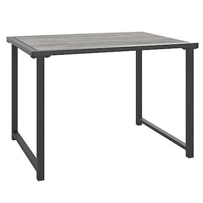 Image of vidaXL Contemporary Garden Table in Anthracite, Made of Powder Coated Steel with Sturdy Frame and Modular Design