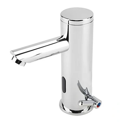 Image of Basin Faucet Water tap Brass AUTO Touchless Infrared Sensor Hot and Cold for Bathroom Kitchen