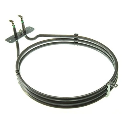Image of Spares2go 3 Turn Oven Element compatible with Siemens Fan Cookers (2500W)