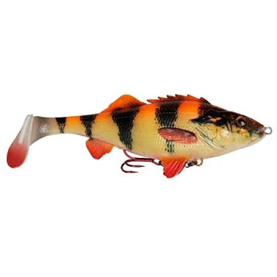 Image of Savage Gear 4D Perch Shad 17.5cm 75g SS 03 Albino Soft plastic lure