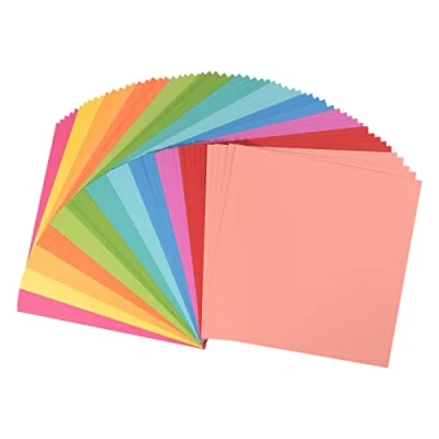 Image of Florence Cardstock Smooth Multicoloured Coloured Card Making Supplies 12 x inch Brights 13 5 Sheets Paper for Scrapbooking, and Other Crafts 216 GSM