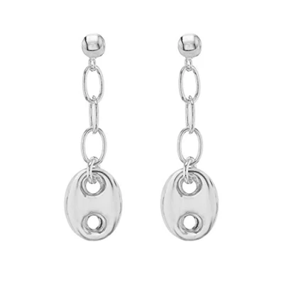 Image of Tuscany Silver Women&#039;s Sterling Single Drop Earrings