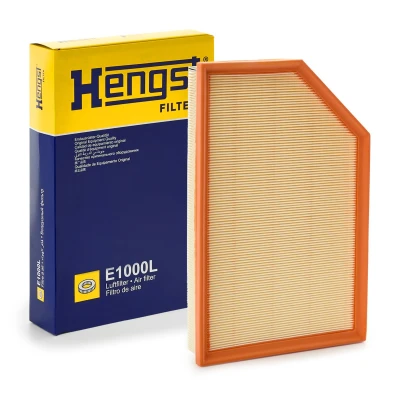 Image of 6415310000 Air Filter HENGST E1000L 55mm 226mm 350mm Insert VOLVO: XC60 II, V60 I Box Body / Estate,