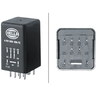 Image of 04L907282 Control Units HELLA 4RV 008 188 721 4 VOLKSWAGEN: Touran II, Tiguan I, SEAT: Tarraco, AUDI: A3 Saloon