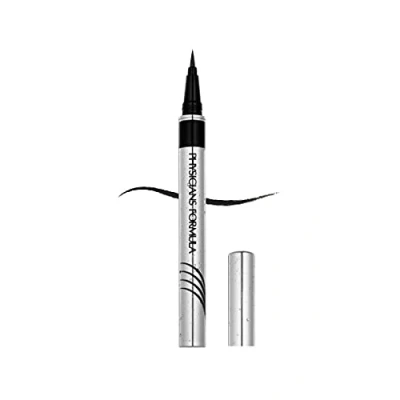 Image of Physicians Formula Eye Booster Waterproof Ultra Fine Liquid Eyeliner Precise Easy to Apply with Complex, Lash Conditioning Serum, and Peptides Blackest Black