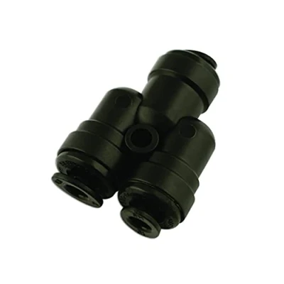 Image of CONNECT Hose Connector 2 Way Divider Push Fit 6.0mm Pack of 5 31056