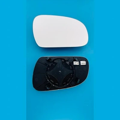 Image of Compatible With VW FOX(2005 to 2010) Wing Mirror Glass Heated Base Right Hand Driver Side