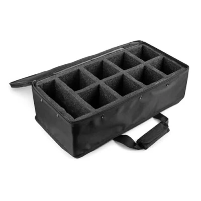Image of beamz AC420 Padded Soft Case for 8X BBP44 Portable PAR Light Uplights with Additional Storage Compartment