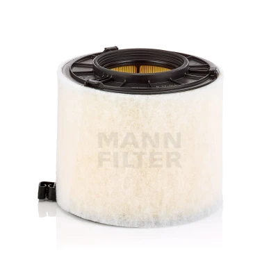 Image of 8W0133843D Air Filter MANN C 17 014 152mm 169mm Insert AUDI: A5 B9 Coupe, Sportback, A4 Avant
