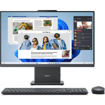 Image of LENOVO IdeaCentre AIO 27&quot; All in One PC Intel®Core i5, 512 GB SSD, Grey, Silver/Grey