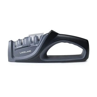 Image of Lakeland International Knife Sharpener for European &amp; Japanese Knives Non Slip Rubber Base