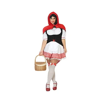 Image of ATOSA 39332 Costume Little Red Riding Hood Woman XXL Carnival