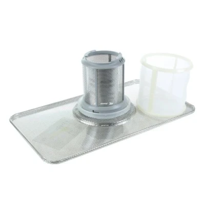 Image of Neff Dishwasher Complete Replacement Filter Set (Includes Grille Plate, and Mesh)