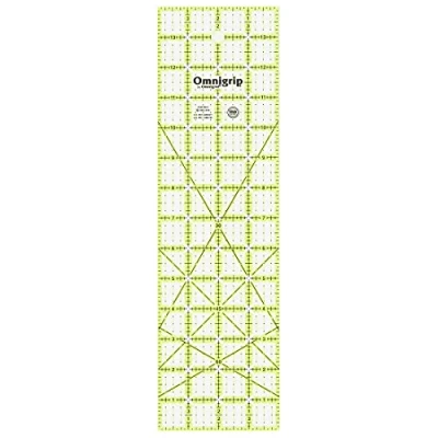 Image of Omnigrid Quilting Ruler, Acrylic, 4&quot; x 14&quot;