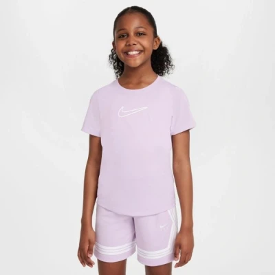 Image of Nike One Fitted Dri FIT SS Tee XL 156 166 Pink