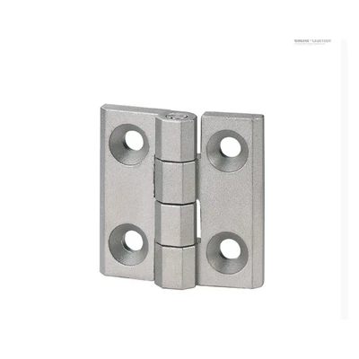 Image of Ganter Standard Elements Hinges Easy to Mount (, Stainless Steel, Matt Sandblasted, GN Nickel, 60 A, GS