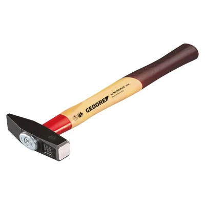 Image of GEDORE Engineer&#039;s Hammer, 300 g, with Rotband Plus Handle Attachment, Standard Ash Wood, Forged Hammer Head