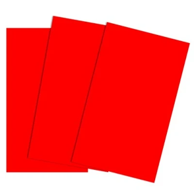 Image of House of Card &amp; Paper A2 220 GSM Coloured Red (Pack 50 Sheets)