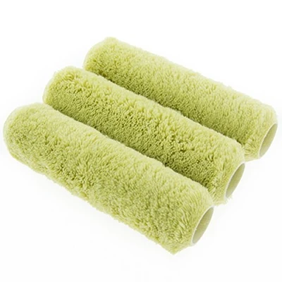 Image of Coral 41701 Endurance Paint Roller Covers with a Long Pile Acrylic Sleeve Fabric for Masonry 3 Piece Pack Set
