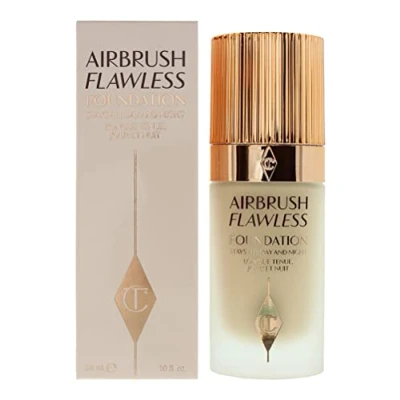 Image of CHARLOTTE TILBURY Airbrush Flawless Foundation 30ml (4 Warm), 30 ml (Pack of 1)