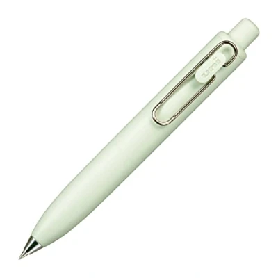 Image of Uni One P Gel Pen 0.38mm Black Ink (Fresh Mint)
