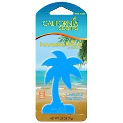 Image of California Scents hp 60266pk Hanging Palm Laguna Breeze Air Freshener