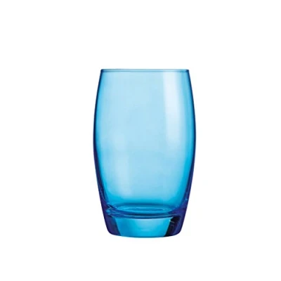 Image of Arcoroc ARC Salto Color Studio Whisky Glass, Set of 6, Blue, Longdrink 350ml