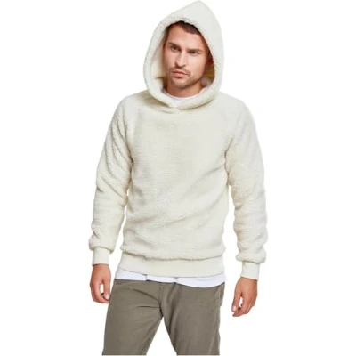 Image of Urban Classics Fleece jumper, Men&#039;s, Size: Large, Offwhite