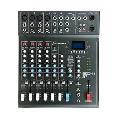 Image of Studiomaster Club XS 8+ 6 Channel Mixer