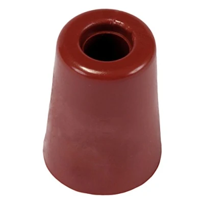 Image of Brinox Large door stop with screw. 5x3.7x3.7 cm brown