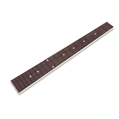 Image of Guitar Neck, Fret Board Rosewood Fretboard Replacement Parts for 41 inch 20 Frets Acoustic Toysandgames Wooden Accessories