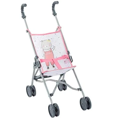 Image of Corolle Mon Grand Poupon, 9000140720 Doll&#039;s Buggy Pink for All 36 42 cm Baby Dolls