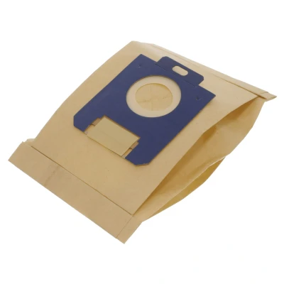 Image of Paxanpax VB201 Compatible S Type Paper Bags for Electrolux, AEG, Philips, Tornado, Volta &#039;E200&#039; (Pack of 5), Brown