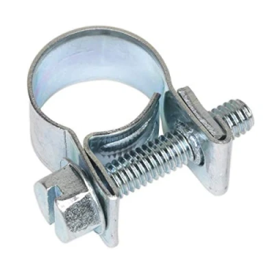 Image of Sealey Mini Hose Clip Ø10 12mm Pack of 30