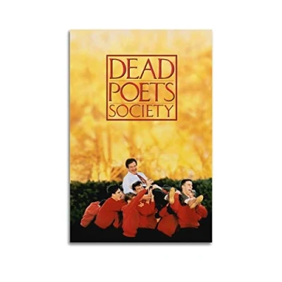 Image of Rudd Dead Poets Society Poster Decorative Painting Canvas Wall Posters And Art Picture Print Modern Family Bedroom Decor 12x18inch(30x45cm) Unframe style
