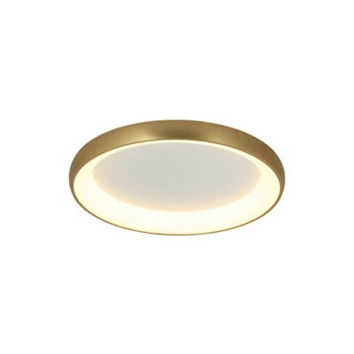 Image of Kantou LED Ceiling Light 50W 3000K Aluminum Brushed Gold Matt