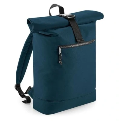 Image of BagBase Elegant Design Recycled Roll Top Backpack