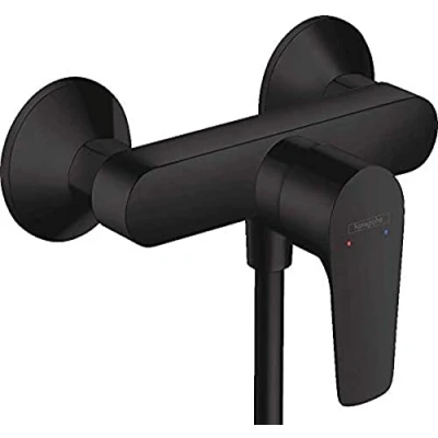 Image of hansgrohe Talis E 71760700 Shower Mixer Tap Surface Mounted Matte White