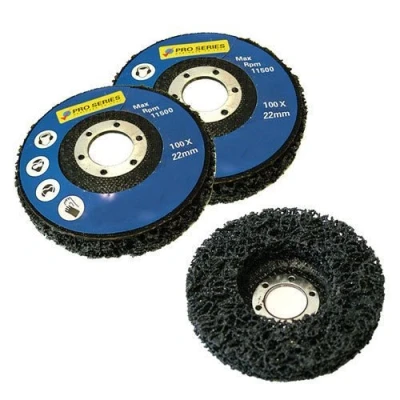 Image of Tooltime® 3 Pack Paint &amp; Rust Remover Grinder Wheel Disc For 115mm 4 1/2&quot; Angle Grinders