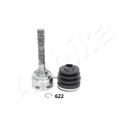 Image of 4341087608, 4342087608 CV Joint ASHIKA 62 06 622 Wheel Side