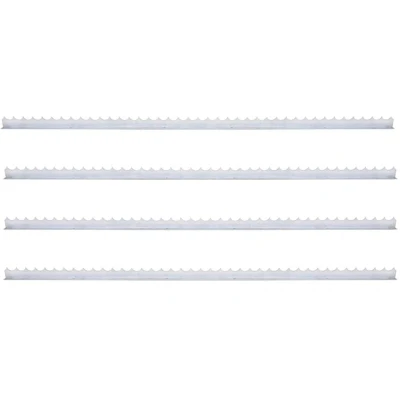 Image of vidaXL Wall Spikes 4 pcs 1 m Galvanised Steel