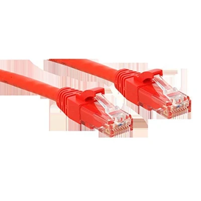 Image of LINDY 10m Cat.6 U/UTP Network Cable, Red