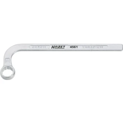 Image of HAZET 4561 165 mm 12 Point Profile Injection Pump Wrench Chrome Plated