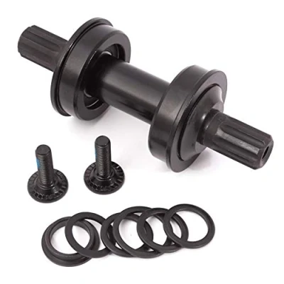 Image of KHE MVP US bottom bracket set for BMX, 8 teeth, industrial bearings, chromoly W102